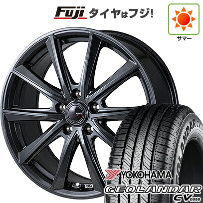 【新品国産車用5穴114.3】 夏タイヤ ホイール4本セット 215/65R16 ヨコハマ ジオランダー CV G058 モンツァ ZACK Sport-FT 6.5J 16インチ(送料無料)｜フジコーポレーション