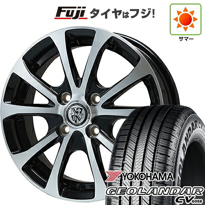 【新品】ライズ/ロッキー（ハイブリッド） 夏タイヤ ホイール4本セット 195/65R16 ヨコハマ ジオランダー CV G058 ビッグウエイ TRG-バーン XPII 6J 16インチ(送料無料)｜フジコーポレーション