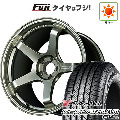【新品国産車用5穴114.3】 夏タイヤ ホイール4本セット 235/55R19 ヨコハマ ジオランダー CV G058 ヨコハマ アドバンレーシング GT ビヨンド 9J 19インチ(送料無料)