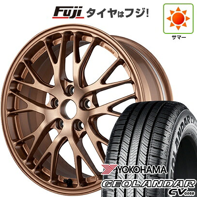 【新品国産車用5穴100】 夏タイヤ ホイール4本セット 225/55R18 102 V XL ヨコハマ ジオランダー CV G058 ブリヂストン ポテンザ RW007 8J 18インチ(送料無料)