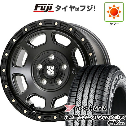 【新品国産車用5穴114.3】 夏タイヤ ホイール4本セット 225/55R18 102 V XL ヨコハマ ジオランダー CV G058 MLJ エクストリームJ XJ07 8J 18インチ(送料無料)