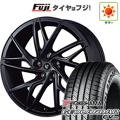 【新品国産車用5穴114.3】 夏タイヤ ホイール4本セット 235/55R20 ヨコハマ ジオランダー CV G058 コーセイ レヴゲイン NR35S 8.5J 20インチ(送料無料)｜フジコーポレーション