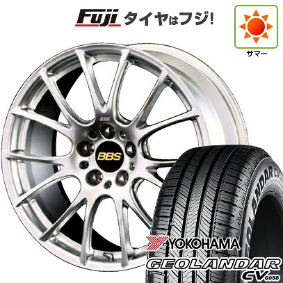 【新品国産車用5穴114.3】 夏タイヤ ホイール4本セット 235/60R18 ヨコハマ ジオランダー CV G058 BBS JAPAN RE-V 7.5J 18インチ(送料無料)