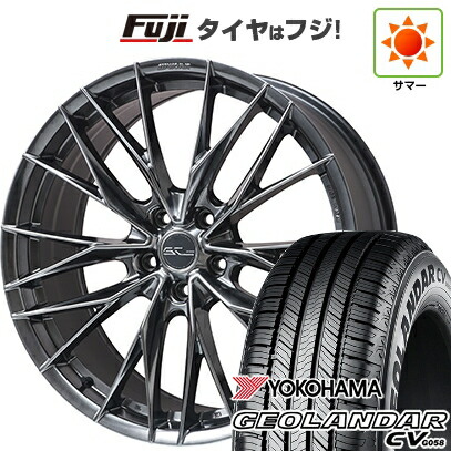 【新品国産車用5穴114.3】 夏タイヤ ホイール4本セット 225/55R18 102 V XL ヨコハマ ジオランダー CV G058 WORK ワーク シュヴァート ブルネン LX 8J 18インチ(送料無料)