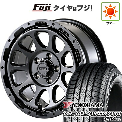【新品】RAV4（アドベンチャー） 夏タイヤ ホイール4本セット 245/65R17 ヨコハマ ジオランダー CV G058 モーターファーム ファームD10 7J 17インチ(送料無料)