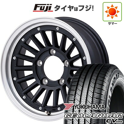 【新品】ジムニー 夏タイヤ ホイール4本セット 175/80R16 ヨコハマ ジオランダー CV G058 ハートボイス マウンテンフック 5.5J 16インチ(送料無料) 91,575円