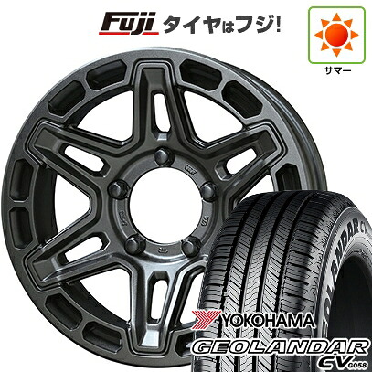 【新品】デリカD5 夏タイヤ ホイール4本セット 225/70R16 ヨコハマ ジオランダー CV G058 共豊 PPX MK6 7J 16インチ(送料無料)