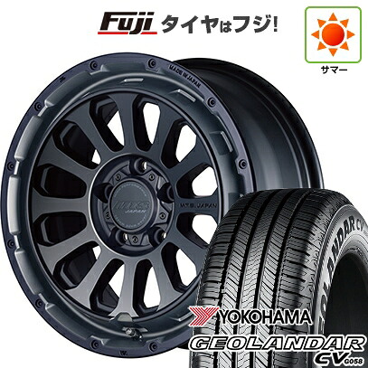 【新品国産車用5穴114.3】 夏タイヤ ホイール4本セット 215/65R16 ヨコハマ ジオランダー CV G058 エムテクノ M.T.S.JAPAN X CROSS TW 7J 16インチ(送料無料)