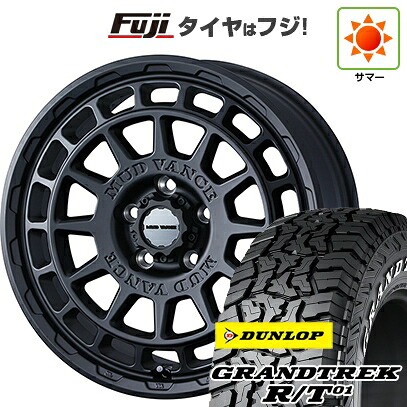 【新品】デリカD5 夏タイヤ ホイール4本セット 215/70R16 ダンロップ グラントレック R/T01 RWL/RBL WEDS ウェッズアドベンチャー マッドヴァンス X タイプF 7J 16インチ(送料無料)