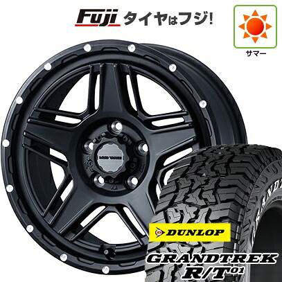 【新品】デリカD5 夏タイヤ ホイール4本セット 215/70R16 ダンロップ グラントレック R/T01 RWL/RBL WEDS ウェッズアドベンチャー マッドヴァンス 07 7J 16インチ(送料無料)