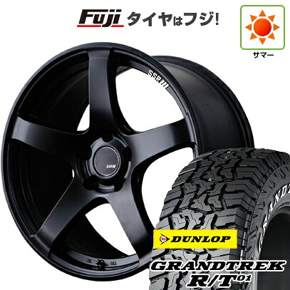 【新品国産車用5穴114.3】 夏タイヤ ホイール4本セット 225/65R17 ダンロップ グラントレック R/T01 RWL/RBL SSR GT GTV01 7J 17インチ(送料無料)|フジコーポレーション