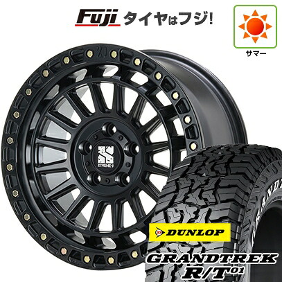 【新品国産車用5穴114.3】 夏タイヤ ホイール4本セット 225/65R17 ダンロップ グラントレック R/T01 RWL/RBL MLJ エクストリームJ XJ08 7.5J 17インチ(送料無料)