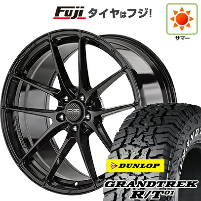 【新品国産車用5穴114.3】 夏タイヤ ホイール4本セット 225/65R17 ダンロップ グラントレック R/T01 RWL/RBL OZ レッジェーラHLT 7.5J 17インチ(送料無料)｜フジコーポレーション