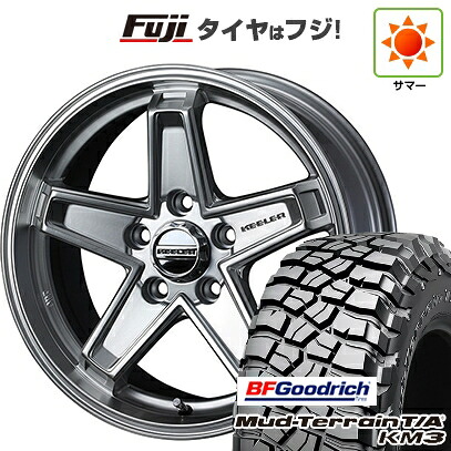 【新品】デリカD5 夏タイヤ ホイール4本セット 245/70R16 BFグッドリッチ マッドテレーンT/A KM3 WEDS ウェッズアドベンチャー キーラータクティクス ハイパーシルバー 7J 16インチ(送料無料)｜フジコーポレーション