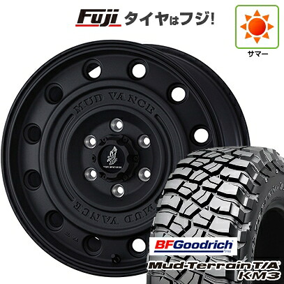 【新品】デリカD5 夏タイヤ ホイール4本セット 245/70R16 BFグッドリッチ マッドテレーンT/A KM3 WEDS ウェッズアドベンチャー マッドヴァンス CL 7J 16インチ(送料無料)|フジコーポレーション