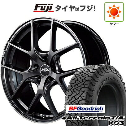 【新品国産車用5穴114.3】 夏タイヤ ホイール4本セット 225/65R17 BFグッドリッチ オールテレーンT/A KO3 RBL MID WHEELS MID EXCLUSIVE 025F 7J 17インチ(送料無料)