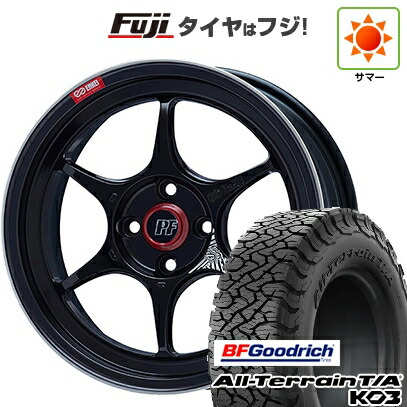 【新品国産車用5穴114.3】 夏タイヤ ホイール4本セット 225/65R17 BFグッドリッチ オールテレーンT/A KO3 RBL ENKEI エンケイ PerformanceLine PF06 7.5J 17インチ(送料無料)
