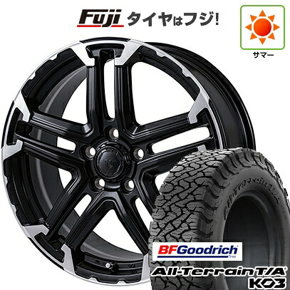 【新品国産車用5穴114.3】 夏タイヤ ホイール4本セット 215/65R16 BFグッドリッチ オールテレーンT/A KO3 RBL モンツァ JPスタイル MJ-T 6.5J 16インチ(送料無料)