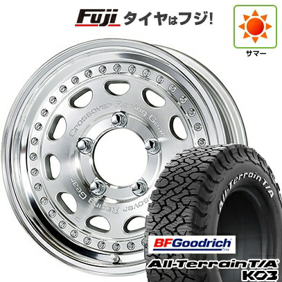 【新品】ジムニーシエラ/ジムニーノマド 夏タイヤ ホイール4本セット 215/75R15 BFグッドリッチ オールテレーンT/A KO3 RWL WORK ワーク クラッグ ガルバトレ 5.5J 15インチ(送料無料)
