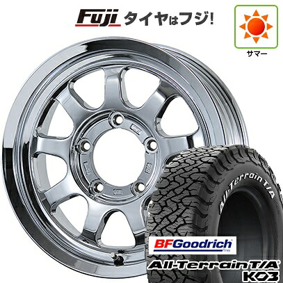 【新品】ジムニー 夏タイヤ ホイール4本セット 175/80R16 BFグッドリッチ オールテレーンT/A KO3 RWL トピー ブロウズ rov.9 数量限定 5.5J 16インチ(送料無料)