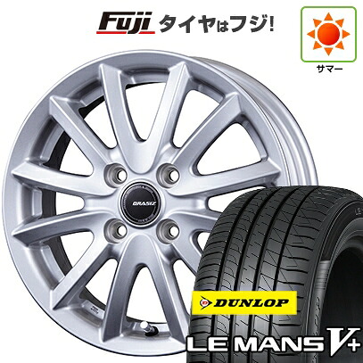 【新品】シエンタ 2015-22 夏タイヤ ホイール4本セット 195/45R17 ダンロップ ルマン V+(ファイブプラス) コーセイ クレイシズ VS6 6J 17インチ(送料無料)｜フジコーポレーション