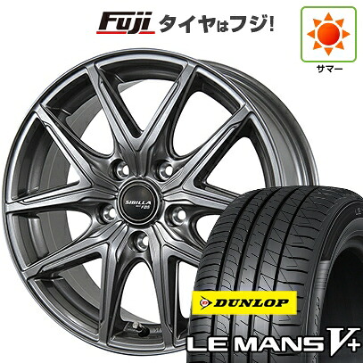 【新品】シエンタ 2022- 夏タイヤ ホイール4本セット 195/55R16 ダンロップ ルマン V+(ファイブプラス) トピー シビラ NEXT F05 6.5J 16インチ(送料無料)