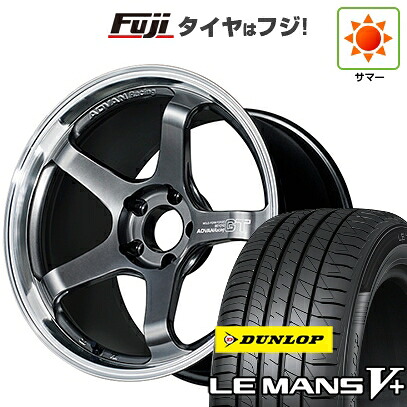 【新品国産車用5穴114.3】 夏タイヤ ホイール4本セット 235/40R19 ダンロップ ルマン V+(ファイブプラス) ヨコハマ アドバンレーシング GT ビヨンド 9J 19インチ(送料無料)|フジコーポレーション