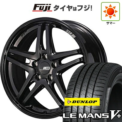 【新品国産車用5穴100】 夏タイヤ ホイール4本セット 215/40R18 ダンロップ ルマン V+(ファイブプラス) SSR GT GTV06 8J 18インチ(送料無料)｜フジコーポレーション