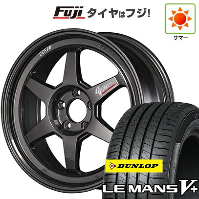 【新品国産車用5穴114.3】 夏タイヤ ホイール4本セット 215/35R19 ダンロップ ルマン V+(ファイブプラス) SSR GT GTX05 DR EDITION 8.5J 19インチ(送料無料)|フジコーポレーション