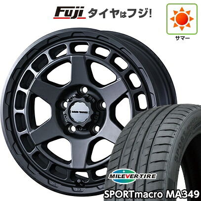 【新品】フリード クロスター 夏タイヤ ホイール4本セット 205/45R17 ミレバー スポーツマクロ MA349（限定） WEDS ウェッズアドベンチャー マッドヴァンス X タイプS 7J 17インチ(送料無料)