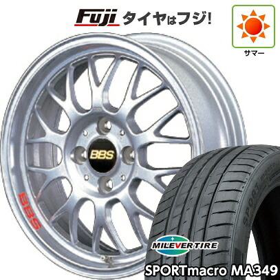 【新品】シエンタ 2015-22 夏タイヤ ホイール4本セット 195/50R16 ミレバー スポーツマクロ MA349（限定） BBS JAPAN RG-F 6.5J 16インチ(送料無料)