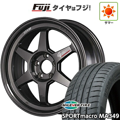 【新品国産車用5穴114.3】 夏タイヤ ホイール4本セット 215/35R19 ミレバー スポーツマクロ MA349(限定) SSR GT GTX05 DR EDITION 8.5J 19インチ(送料無料)|フジコーポレーション
