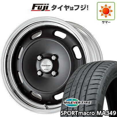 【新品国産車用5穴114.3】 夏タイヤ ホイール4本セット 225/40R18 ミレバー スポーツマクロ MA349（限定） WORK ワーク シーカー DT 8J 18インチ(送料無料)｜フジコーポレーション