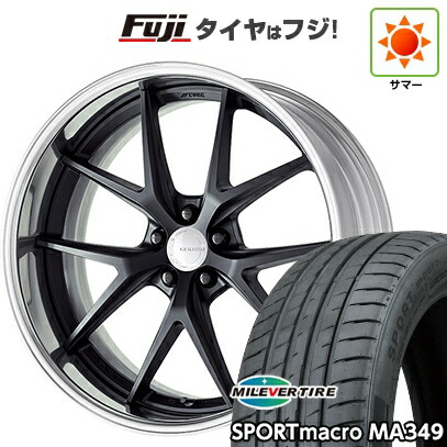 【新品国産車用5穴114.3】 夏タイヤ ホイール4本セット 255/35R20 ミレバー スポーツマクロ MA349(限定) WORK ワーク グノーシスRX RXS 8.5J 20インチ(送料無料)|フジコーポレーション