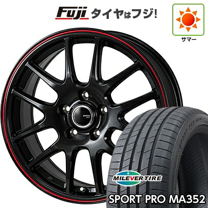 【新品】シエンタ 2022- 夏タイヤ ホイール4本セット 205/45R17 ミレバー スポーツプロ MA352(限定) モンツァ JPスタイル ジェファ 7J 17インチ(送料無料)
