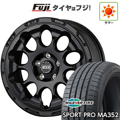【新品】シエンタ 2022- 夏タイヤ ホイール4本セット 205/45R17 ミレバー スポーツプロ MA352(限定) コーセイ ボトムガルシア クロノ 6.5J 17インチ(送料無料)