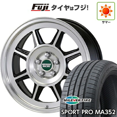【新品】シエンタ 2022- 夏タイヤ ホイール4本セット 205/45R17 ミレバー スポーツプロ MA352(限定) ハヤシレーシング ハヤシストリート タイプSTL 7J 17インチ(送料無料)