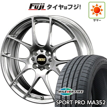 【新品】シエンタ 2022- 夏タイヤ ホイール4本セット 205/45R17 ミレバー スポーツプロ MA352(限定) BBS JAPAN RF 7J 17インチ(送料無料)
