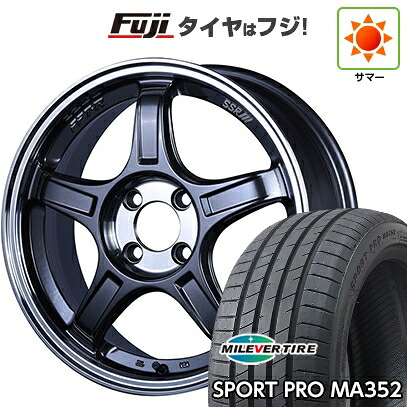 【新品】シエンタ 2022- 夏タイヤ ホイール4本セット 205/45R17 ミレバー スポーツプロ MA352(限定) SSR GT GTX03 7J 17インチ(送料無料)|フジコーポレーション