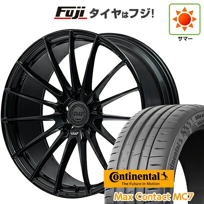【新品国産車用5穴114.3】 夏タイヤ ホイール4本セット 245/35R21 コンチネンタル コンチ マックスコンタクトMC7(限定) RAYS レイズ VMF L-01 8.5J 21インチ(送料無料)