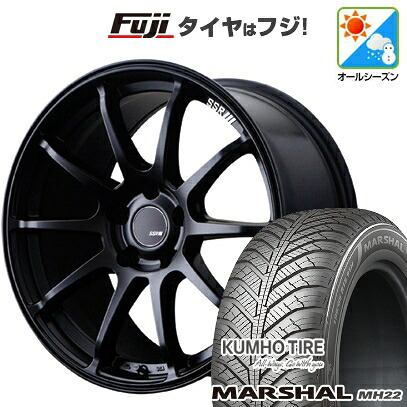 【新品】フリード クロスター オールシーズンタイヤ ホイール4本セット 205/45R17 88 W XL クムホ マーシャル MH22 オールシーズン(限定) SSR GT GTV02 7J 17インチ(送料無料)