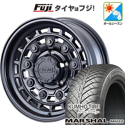 【新品国産車用5穴114.3】 オールシーズンタイヤ ホイール4本セット 215/65R16 102 V XL クムホ マーシャル MH22 オールシーズン(限定) モーターファーム ローグナイン 7J 16インチ(送料無料)