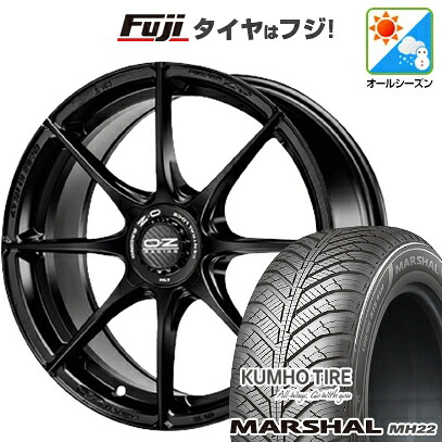 【新品国産車用5穴100】 オールシーズンタイヤ ホイール4本セット 205/50R17 93 W XL クムホ マーシャル MH22 オールシーズン(限定) OZ フォーミュラHLT 7.5J 17インチ(送料無料)