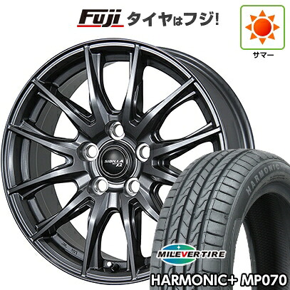 【新品】60系プリウス 夏タイヤ ホイール4本セット 195/60R17 ミレバー ハーモニック プラス MP070(限定) トピー シビラ NEXT X2 7J 17インチ(送料無料)