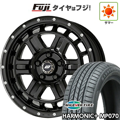 【新品】60系プリウス 夏タイヤ ホイール4本セット 195/60R17 ミレバー ハーモニック プラス MP070(限定) WORK ワーク クラッグ ティーグラビックII MC+ 7J 17インチ(送料無料)