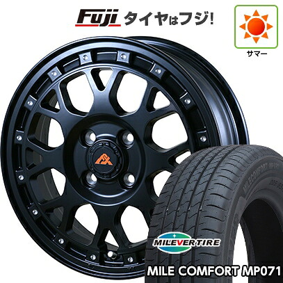 【新品】フリード クロスター 夏タイヤ ホイール4本セット 185/65R15 ミレバー ミレコンフォート MP071(限定) ドゥオール アルジェノン フェニーチェ クロスXC8 6J 15インチ(送料無料)｜フジコーポレーション