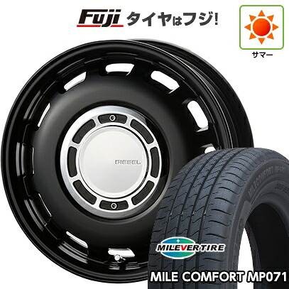 【新品】シエンタ 2015-22 夏タイヤ ホイール4本セット 185/60R15 ミレバー ミレコンフォート MP071(限定) コスミック クロスブラッド ディーゼル 6J 15インチ(送料無料)