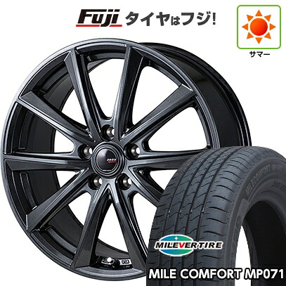 【新品国産車用5穴114.3】 夏タイヤ ホイール4本セット 205/65R15 ミレバー ミレコンフォート MP071(限定) モンツァ ZACK Sport-FT 6J 15インチ(送料無料)