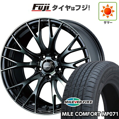 【新品国産車用5穴114.3】 夏タイヤ ホイール4本セット 205/60R16 96 W XL ミレバー ミレコンフォート MP071(限定) WEDS ウェッズスポーツ SA-20R 7J 16インチ(送料無料)|フジコーポレーション