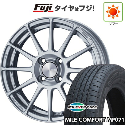 【新品国産車用5穴114.3】 夏タイヤ ホイール4本セット 205/60R16 96 W XL ミレバー ミレコンフォート MP071(限定) ENKEI エンケイ PerformanceLine PF03 6.5J 16インチ(送料無料)｜フジコーポレーション
